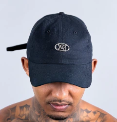 DAD HAT METAL OVAL BLACK - comprar online
