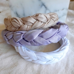 Vincha Trenza color  Lila
