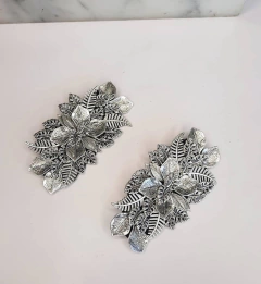 Hombreras Deby plata