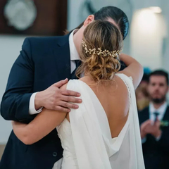Tocado novia Perla - comprar online