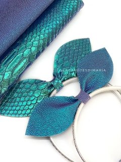 Tiara sereia em lonita ( lacinho turbante )