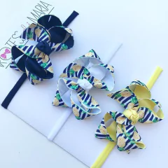 Lacinho Clara estampa abacaxi Estilo - comprar online