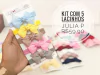 Kit com 5 lacinhos Júlia P