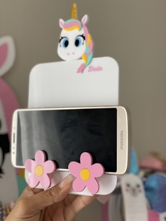 Porta celular ou tablet ( unicórnio)  na internet