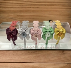 Tiara mini coração cotelê