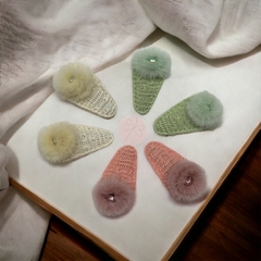 tic tac tricô baby ( segura franjinha )