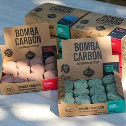 Bomba Carbón Aromático x24 Sagrada Madre