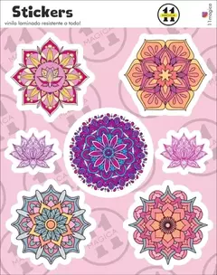 Plancha de Sticker Vinilo Laminado Mod 319