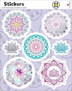 Plancha de Sticker Vinilo Laminado Mod 316