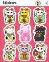 Plancha de Sticker Vinilo Laminado Mod 328