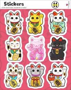 Plancha de Sticker Vinilo Laminado Mod 328
