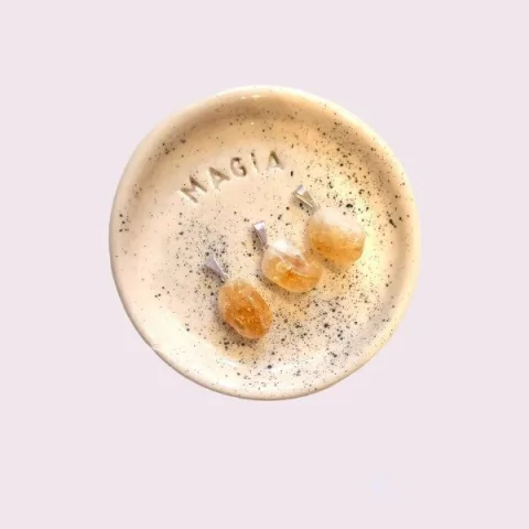 Dije Citrino Pulido Chico