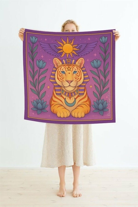 Paños de Tarot Gato Egipcio (con bolsita) - comprar online