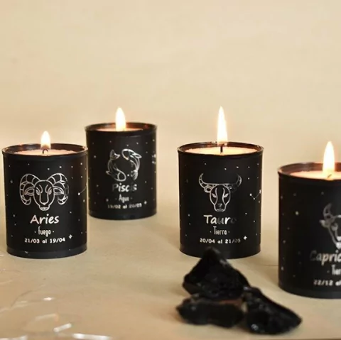 Velón Votivo Aromático Zodíaco