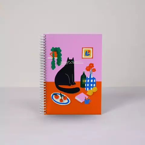 Cuaderno A5 Gato