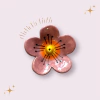 Porta Sahumerio de Cerámica Flor ROSA - comprar online