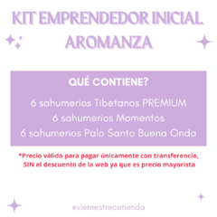 COMBO EMPRENDEDOR PREMIUM AROMANZA (18 productos) en internet