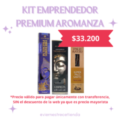 COMBO EMPRENDEDOR PREMIUM AROMANZA (18 productos) - comprar online