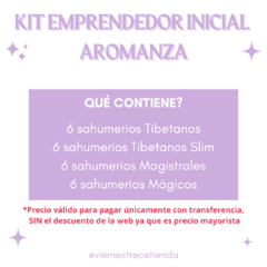 COMBO EMPRENDEDOR INICIAL AROMANZA (24 productos) en internet