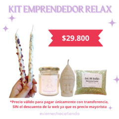 COMBO EMPRENDEDOR RELAX (18 productos) CONSULTAR TIEMPO DE PRODUCCION - comprar online