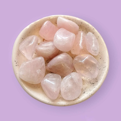 Cuarzo Rosa Pulido Mediano