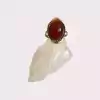 Anillo de Alpaca Cornalina