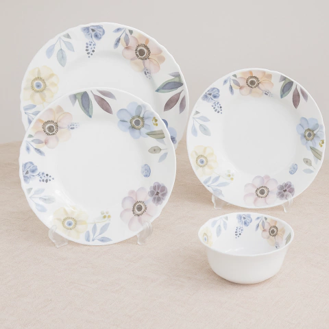 JUEGO DE VAJILLA 24 PIEZAS REDONDO - comprar online