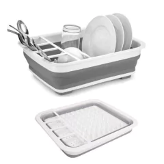 SECA PLATO ESCURRIDOR PLEGABLE DE SILICONA