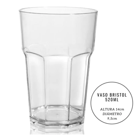 VASO BRISTOL AGUA 520ml