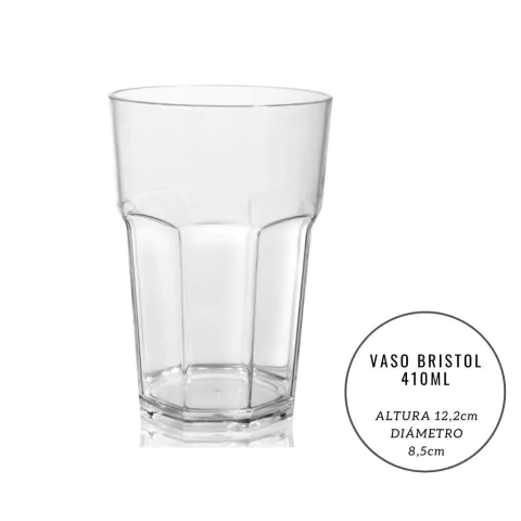 VASO BRISTOL AGUA 410ml - comprar online