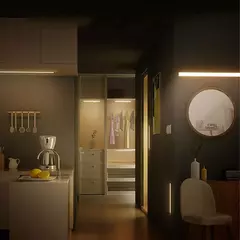 LUZ LED PARA MESADAS ARMARIOS ALACENAS CON SENSOR DE MOVIMIENTO, REGARGABLE POR USB MAGNETICA - Mots