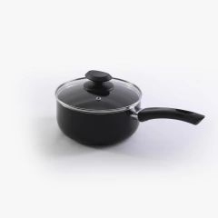 CACEROLA ANTIADHERENTE CON MANGO N° 18 - ROSWELL CLASSIC BLACK