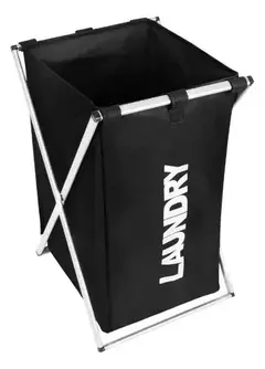 CESTO DE ROPA PLEGABLE BASE DE ALUMINIO SIMPLE - comprar online