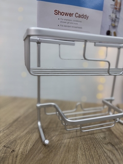 ORGANIZADOR DE DUCHA DE ALUMINIO BAÑO 3 NIVELES INOXIDABLE - comprar online