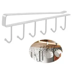 CUELGA TAZA PERCHERO PARA ESTANTE RESISTENTE X6 GACHOS