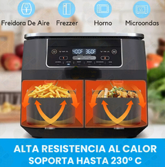 MOLDE DE SILICONA FREIDORA DE AIRE - apto freidora doble - Mots