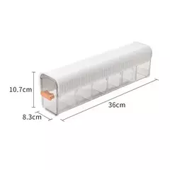 Imagen de CAJA ORGANIZADORA EXTRAIBLE CON ADHESIVO PARA ROPA INTERIOR ACCESORIOS