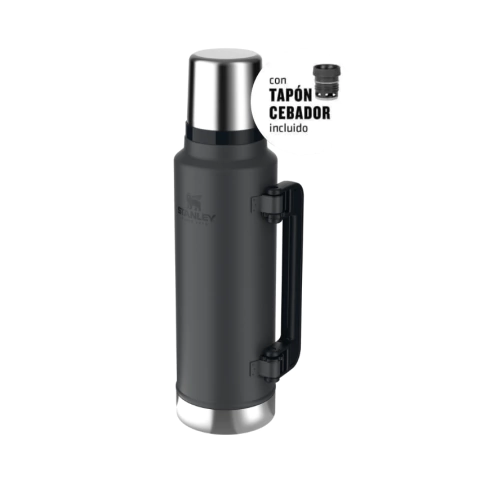 TERMO STANLEY ASA PLEGABLE 1.4 LTS. COLOR NEGRO - comprar online