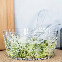 ENSALADERA DE ACRILICO FLOR DE LIS 25,5cm - comprar online