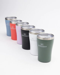 MATE CON TAPA TERMICO VASO DE ACERO INOXIDABLE - Mots