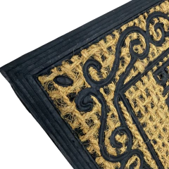 FELPUDO ALFOMBRA DE COCO ANTIDESLIZANTE BIENVENIDOS 60x40 en internet