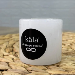 VELA AROMATICA DE PARAFINA BLANCA - Mots