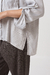 Camisa Mineral Seda Plata