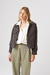 Campera Piedra Gris Rayado