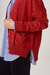 CARDIGAN TIBIO FRAMBUESA - comprar online
