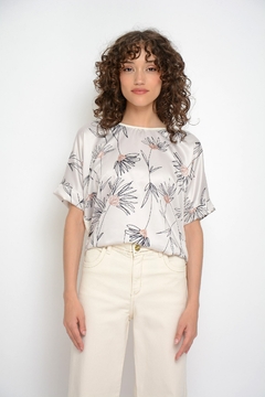 Blusa PARAÍSO frente de raso (5944) - comprar online