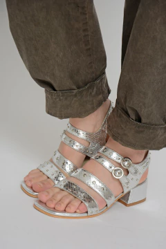 Sandalia ORQUÍDEA con tira (5961) - Moravia Jeans