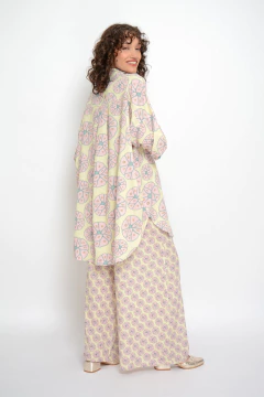 Palazzo XABIA ancho de lino (5984) - comprar online