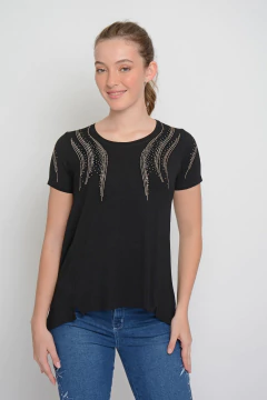 Remera BUKOWSKI larga con transfer (2011)