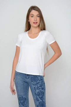 Remera LOTO básica manga corta (5175) - comprar online